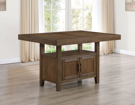 Garland Distressed Toffee Counter Height Dining Set from Steve Silver - Luna Furniture