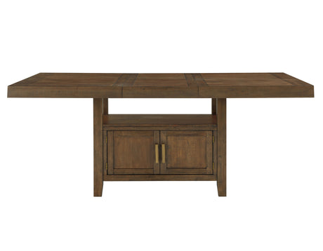 Garland Distressed Toffee Counter Height Dining Set from Steve Silver - Luna Furniture