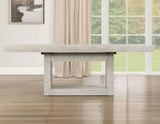 Garland 5-Piece Dining Set, Distressed Greige Finish from Steve Silver - Luna Furniture