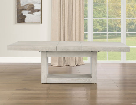 Garland 5-Piece Dining Set, Distressed Greige Finish from Steve Silver - Luna Furniture