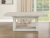 Garland 5-Piece Dining Set, Distressed Greige Finish from Steve Silver - Luna Furniture