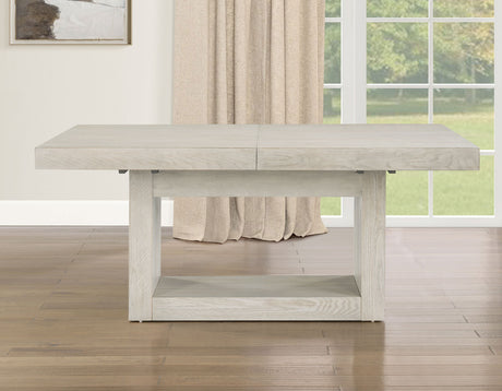 Garland 5-Piece Dining Set, Distressed Greige Finish from Steve Silver - Luna Furniture