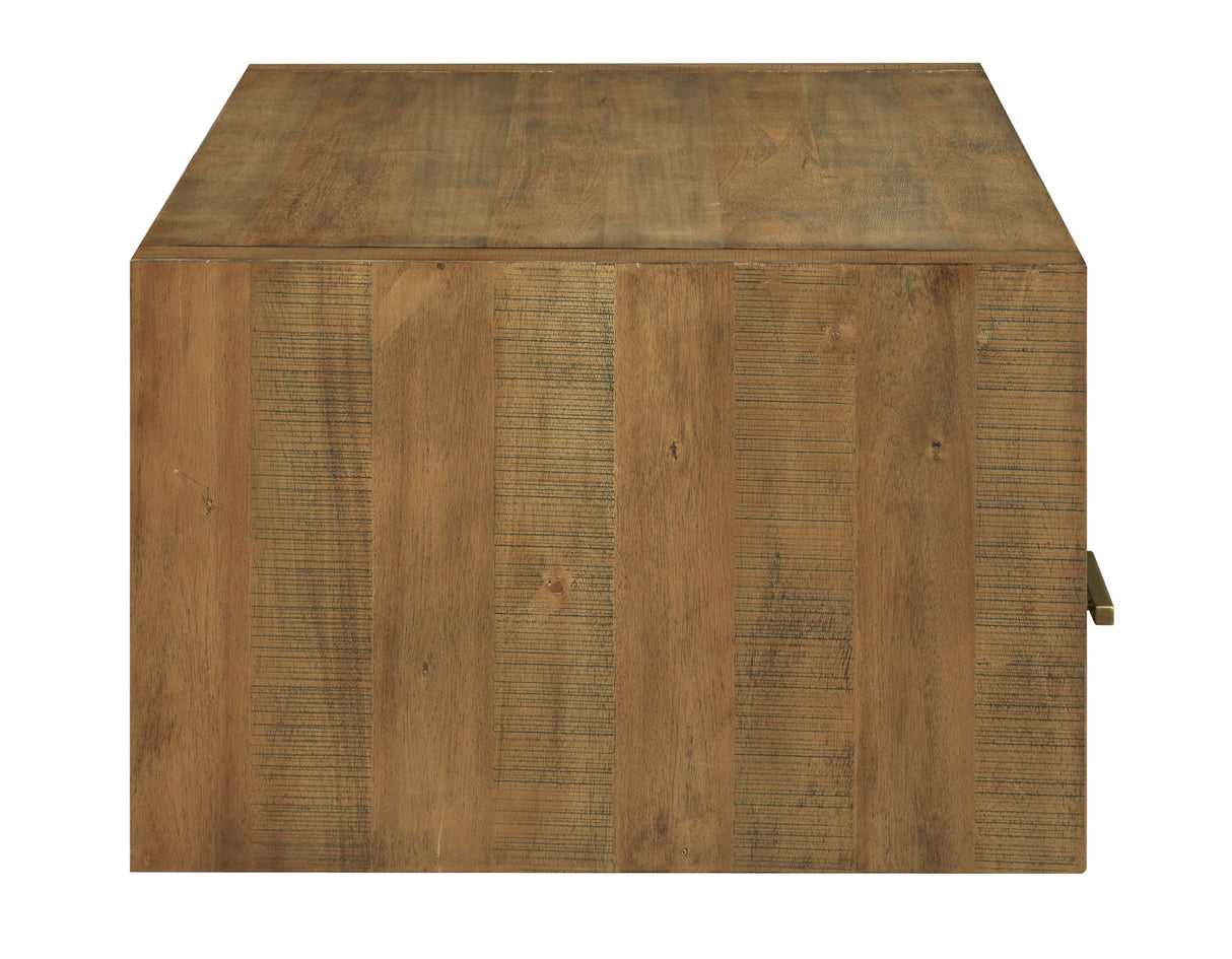 Garland Castered Coffee Table, Toffee Finish from Steve Silver - Luna Furniture