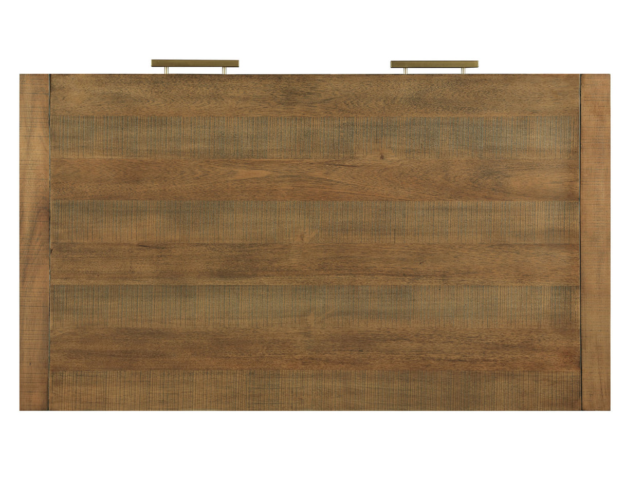 Garland Castered Coffee Table, Toffee Finish from Steve Silver - Luna Furniture