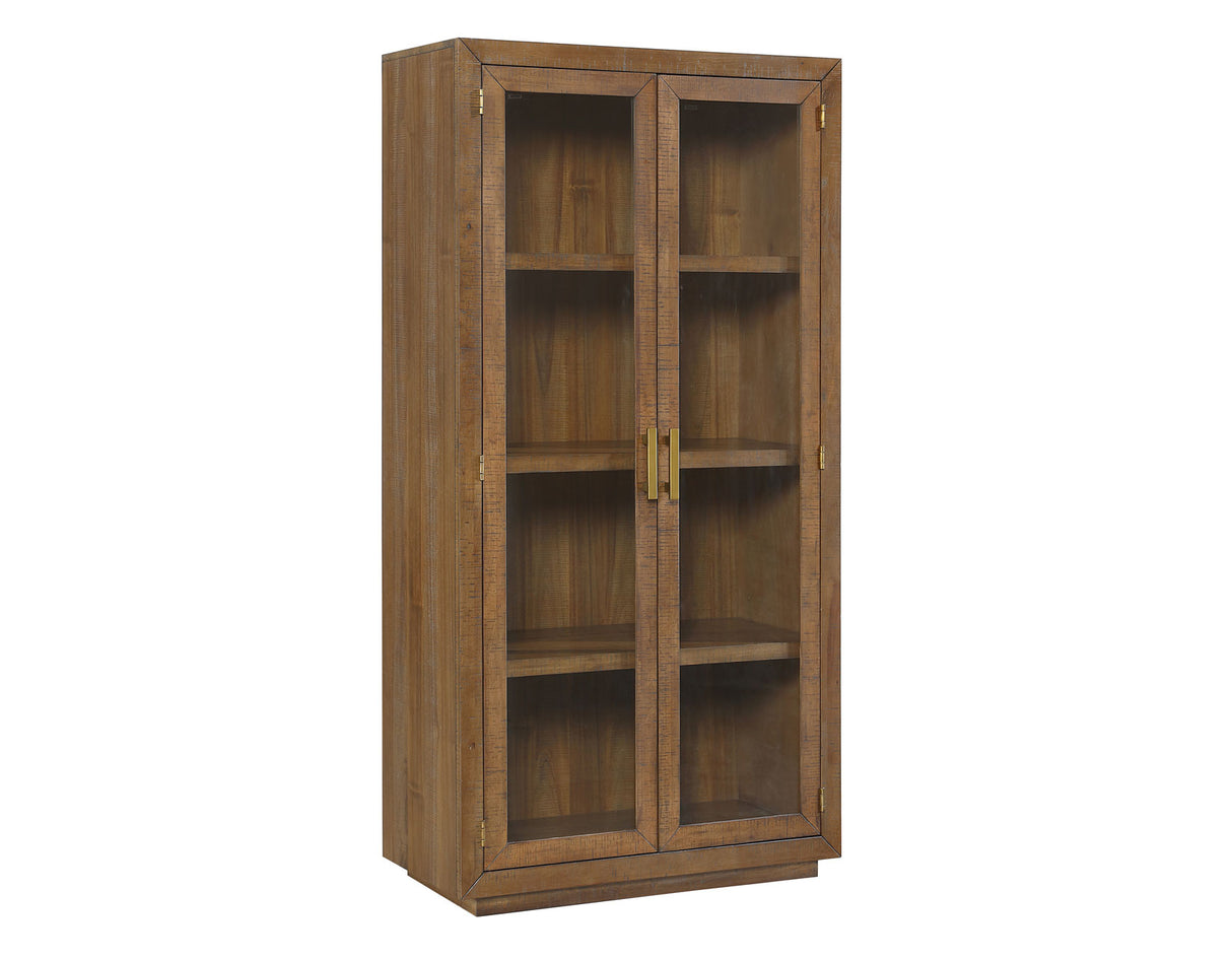 Garland Toffee Curio from Steve Silver - Luna Furniture