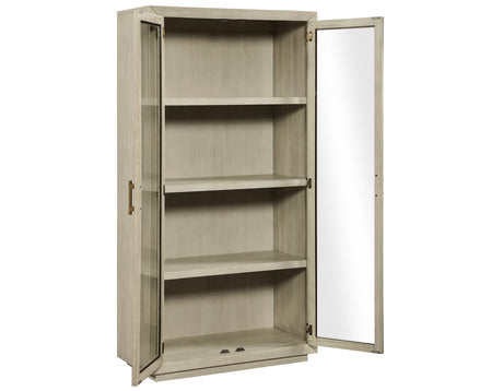 Garland Greige Curio from Steve Silver - Luna Furniture