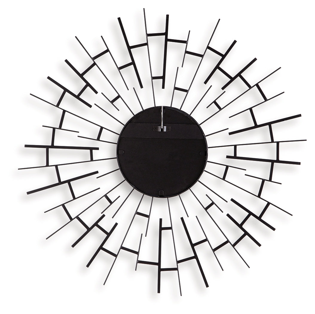 Garrenworth Black Accent Mirror from Ashley - Luna Furniture