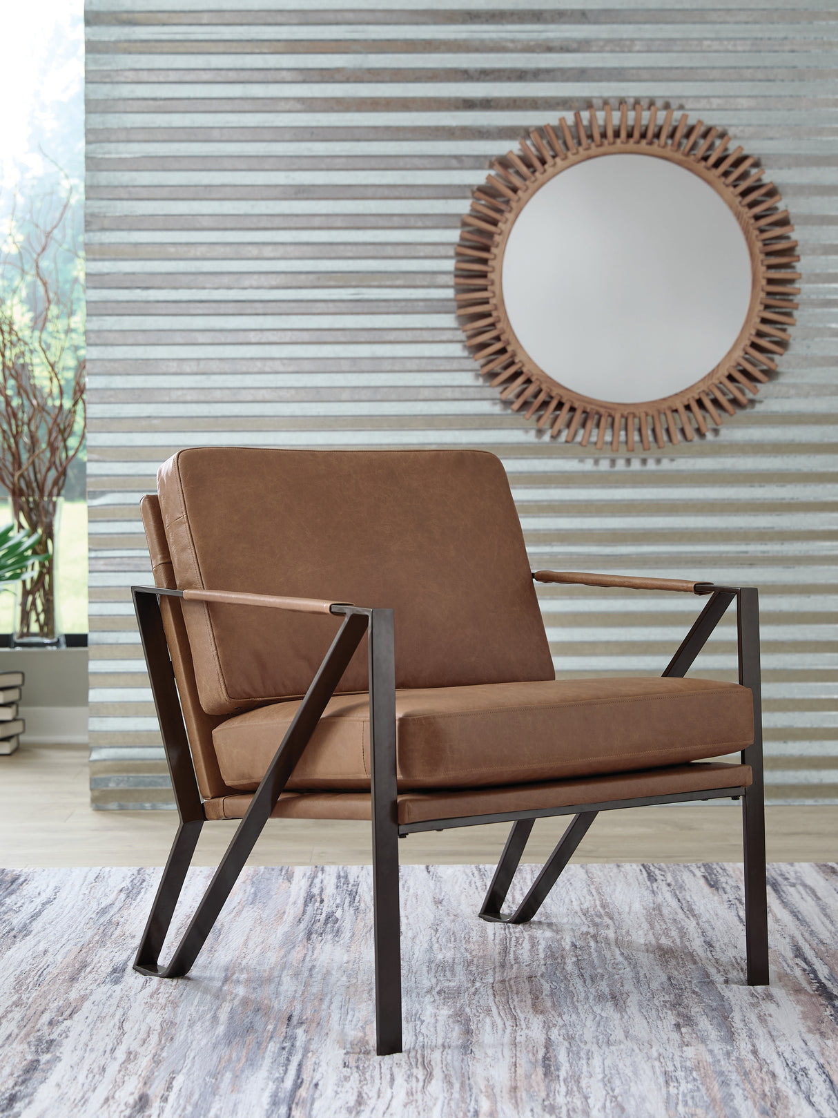 Garronmont Caramel Accent Chair from Ashley - Luna Furniture