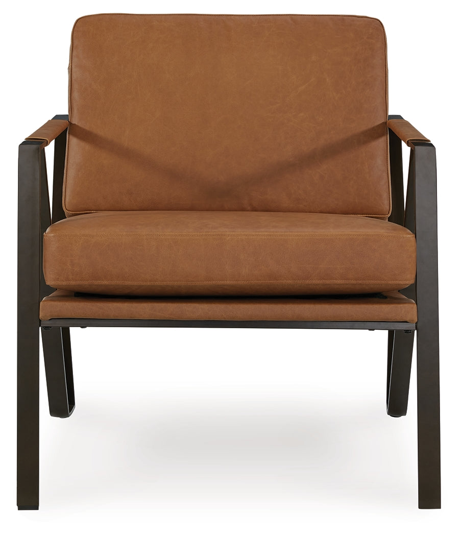 Garronmont Caramel Accent Chair from Ashley - Luna Furniture