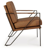 Garronmont Caramel Accent Chair from Ashley - Luna Furniture