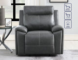 Gaston Gray 3-Piece Reclining Living Room Set from Steve Silver - Luna Furniture