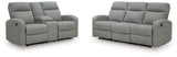 Gauntlet Reclining Sofa and Loveseat from Ashley Furniture - Luna Furniture