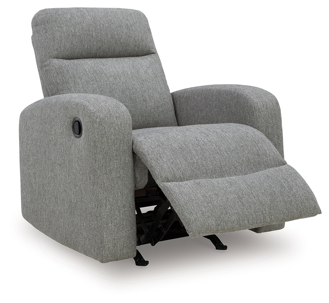 Gauntlet Sterling Recliner from Ashley - Luna Furniture