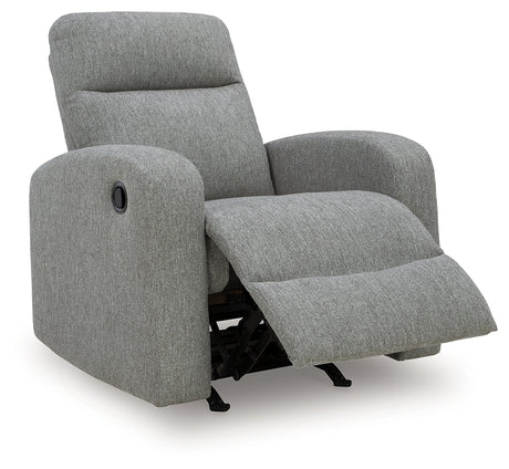 Gauntlet Sterling Recliner from Ashley - Luna Furniture