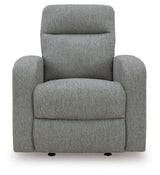 Gauntlet Sterling Recliner from Ashley - Luna Furniture