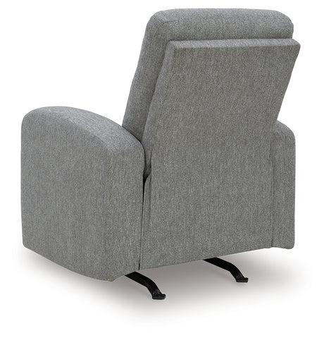 Gauntlet Sterling Recliner from Ashley - Luna Furniture
