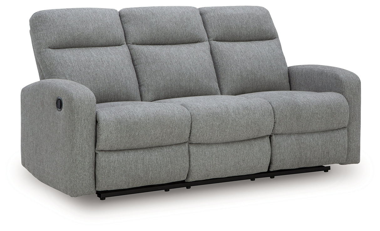 Gauntlet Sterling Reclining Sofa from Ashley - Luna Furniture