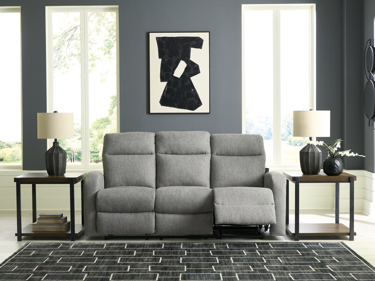 Gauntlet Sterling Reclining Sofa from Ashley - Luna Furniture