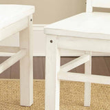 Cayla White Side Chair, Set of 2 from Steve Silver - Luna Furniture