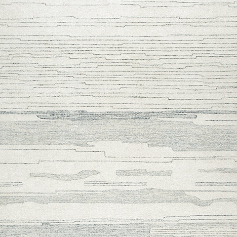 Genemost Ivory/Blue Large Rug from Ashley Furniture - Luna Furniture
