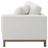 Geneva Sand Boucle Upholstered Sectional Chaise Sofa from Coaster - Luna Furniture