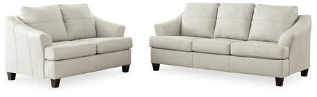 Genoa Coconut Queen Sofa Sleeper, Loveseat, Oversized Chair and Ottoman from Ashley - Luna Furniture