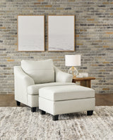 Genoa Coconut Queen Sofa Sleeper, Loveseat, Oversized Chair and Ottoman from Ashley - Luna Furniture