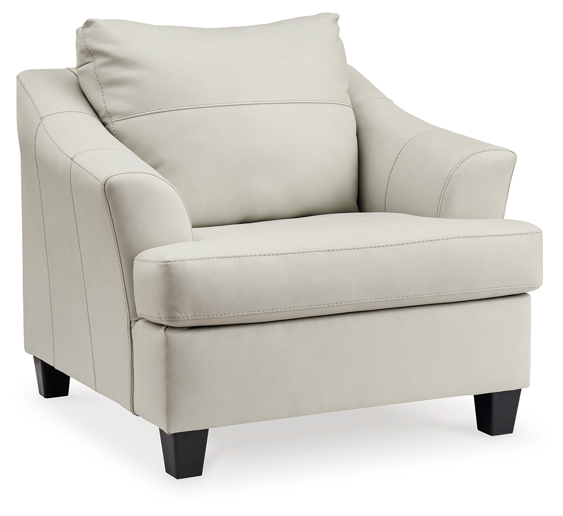Genoa Coconut Queen Sofa Sleeper, Loveseat, Oversized Chair and Ottoman from Ashley - Luna Furniture