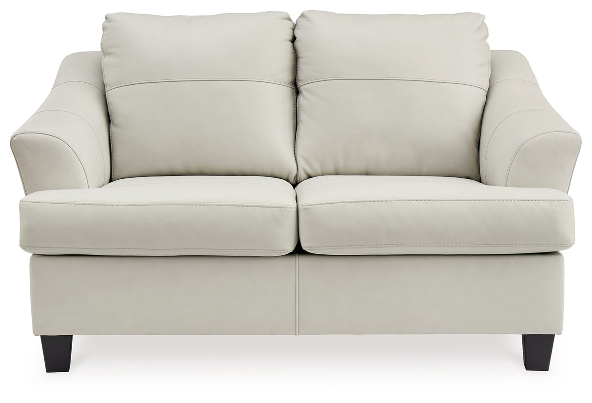 Genoa Coconut Queen Sofa Sleeper, Loveseat, Oversized Chair and Ottoman from Ashley - Luna Furniture