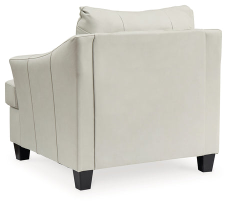 Genoa Queen Sofa Sleeper, Oversized Chair and Ottoman from Ashley - Luna Furniture