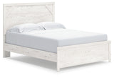 Gerridan White/Gray Queen Panel Bed with Dresser and Mirror, Chest and 2 Nightstands from Ashley - Luna Furniture