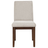 Canton Mocha Upholstered Side Chair, Set of 2 from Steve Silver - Luna Furniture