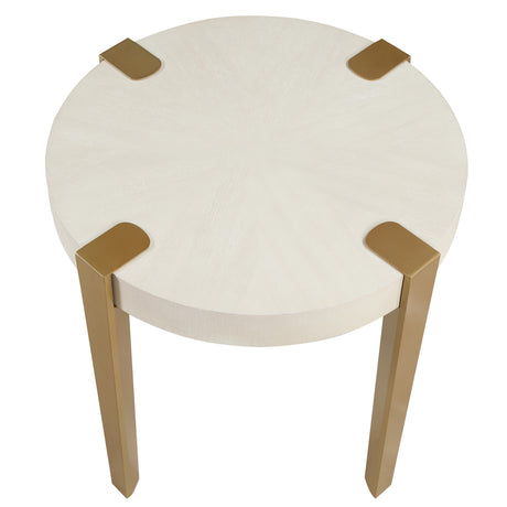 Gracie End Table, White from Steve Silver - Luna Furniture