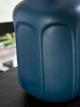 Gierburg 2-Piece Table Lamp Set in Teal from Ashley - Luna Furniture