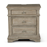 Highland Park Waxed Driftwood Nightstand from Steve Silver - Luna Furniture