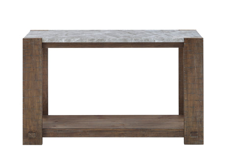Libby Sintered Stone Sofa Table from Steve Silver - Luna Furniture