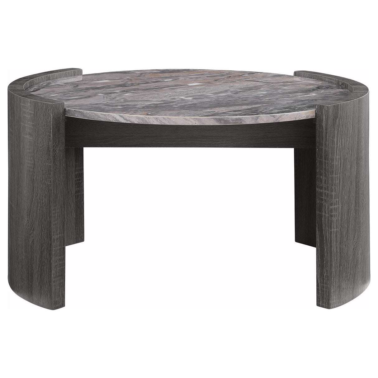 Gladstone Distressed Gray 2-Piece Coffee and End Table Set from Coaster - Luna Furniture