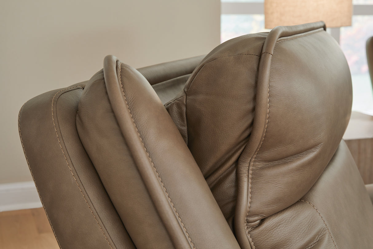 Glencroft Sahara Power Recliner from Ashley - Luna Furniture