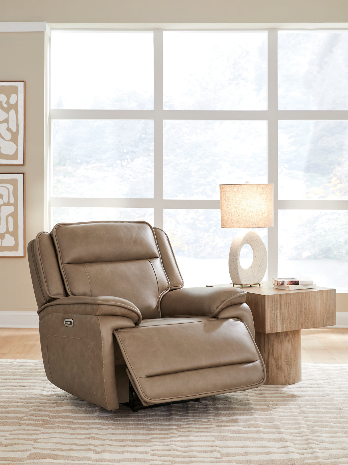 Glencroft Sahara Power Recliner from Ashley - Luna Furniture