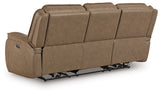 Glencroft Sahara Power Reclining Sofa from Ashley Furniture - Luna Furniture