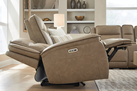 Glencroft Sahara Power Reclining Sofa from Ashley Furniture - Luna Furniture