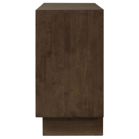 Glenwood Warm Brown 6-Drawer Dresser from Coaster - Luna Furniture