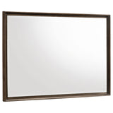 Glenwood Warm Brown Dresser Mirror (Mirror Only) from Coaster - Luna Furniture