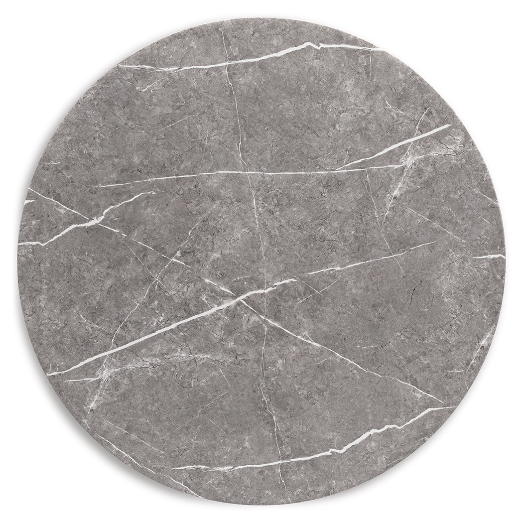 Glinari Taupe/Black Dining Table from Ashley - Luna Furniture