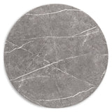 Glinari Taupe/Black Dining Table from Ashley - Luna Furniture