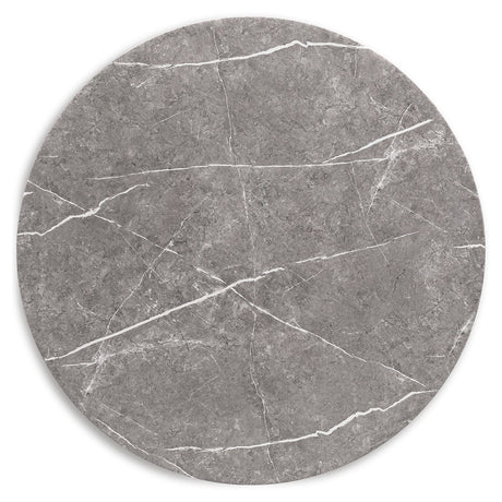 Glinari Taupe/Black Dining Table from Ashley - Luna Furniture