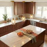 Glowline Pendant Lamp - Gold and Clear from Ashcroft Furniture - Luna Furniture