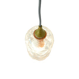 Glowline Pendant Lamp - Gold and Clear from Ashcroft Furniture - Luna Furniture