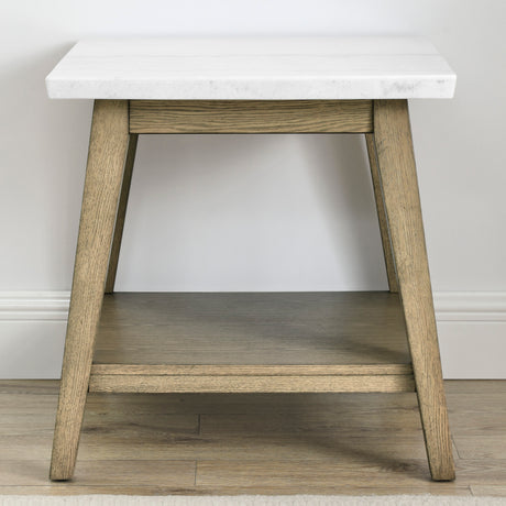 Vida Marble Top End Table from Steve Silver - Luna Furniture