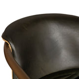 Portofino 22" Counter Chair in Emerald Green Leather, Set of 2 from Home Trends & Design - Luna Furniture